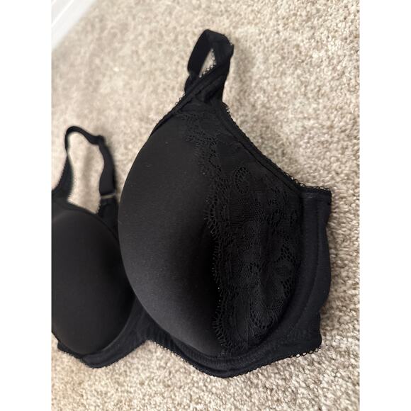 Wacoal Retro Chic Lightly Padded Lace Accents Full Coverage Bra Bundle(2), 32DD - Picture 11 of 14